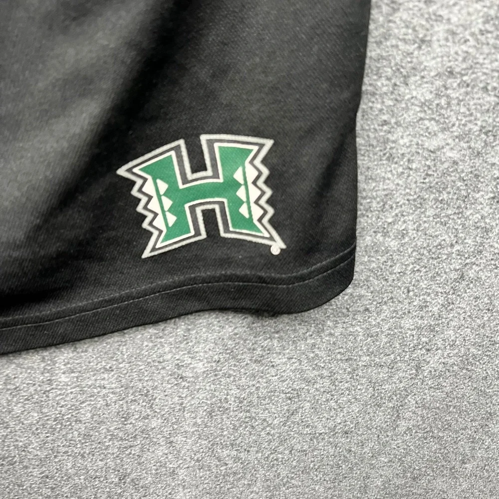 Hawaii Warriors Athletic Shorts Adult Small Black NCAA Basketball Gym Pockets